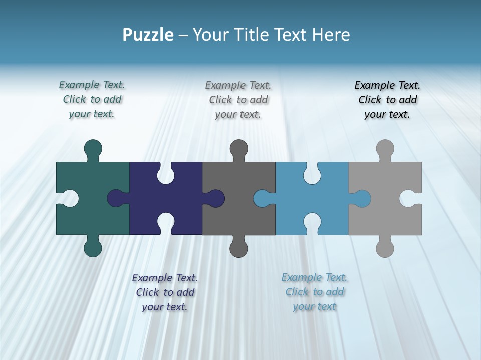 Commercial Transparent Wall PowerPoint Template