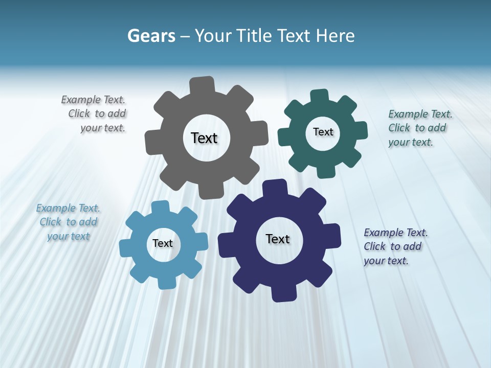 Commercial Transparent Wall PowerPoint Template