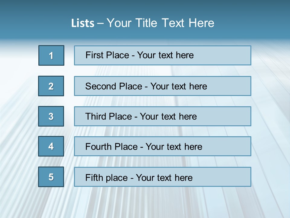 Commercial Transparent Wall PowerPoint Template