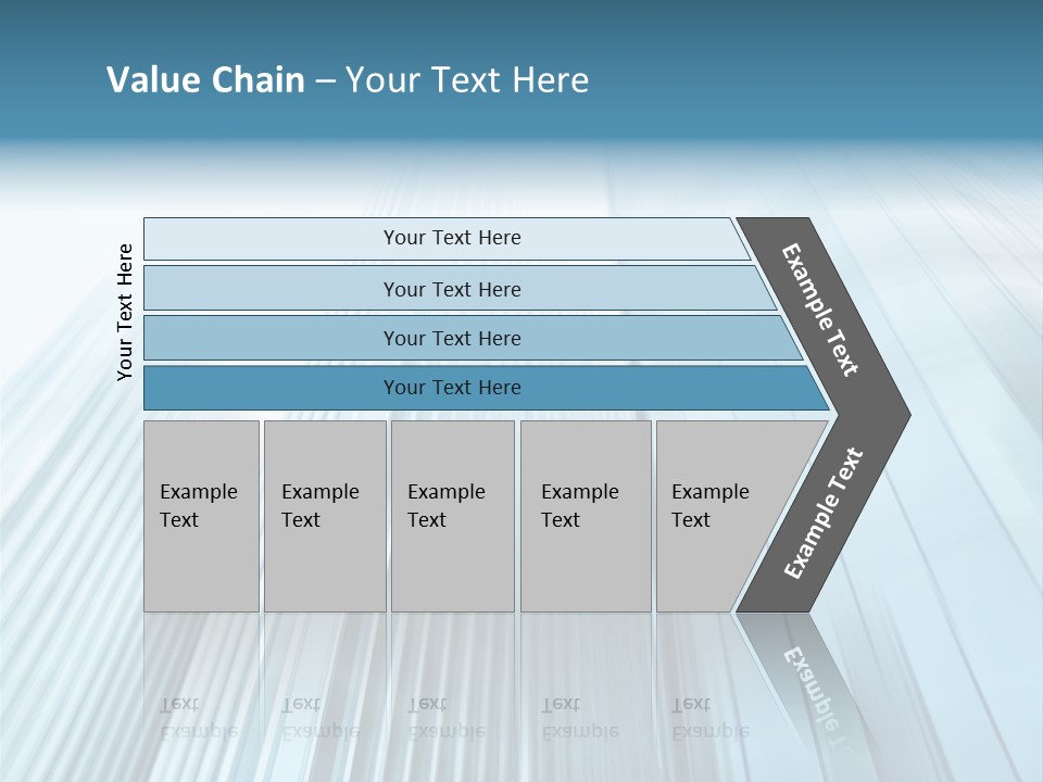 Commercial Transparent Wall PowerPoint Template