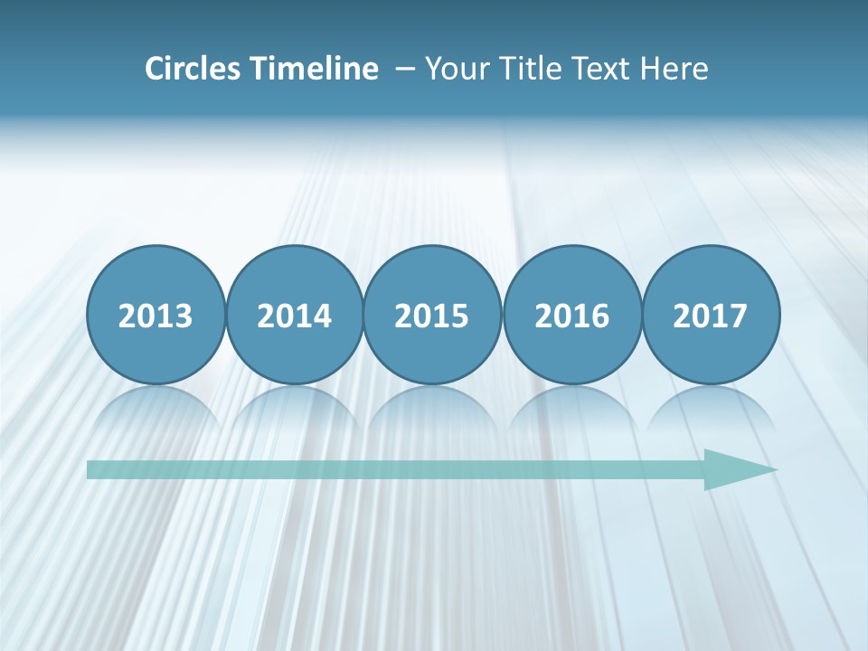 Commercial Transparent Wall PowerPoint Template