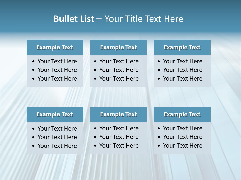 Commercial Transparent Wall PowerPoint Template