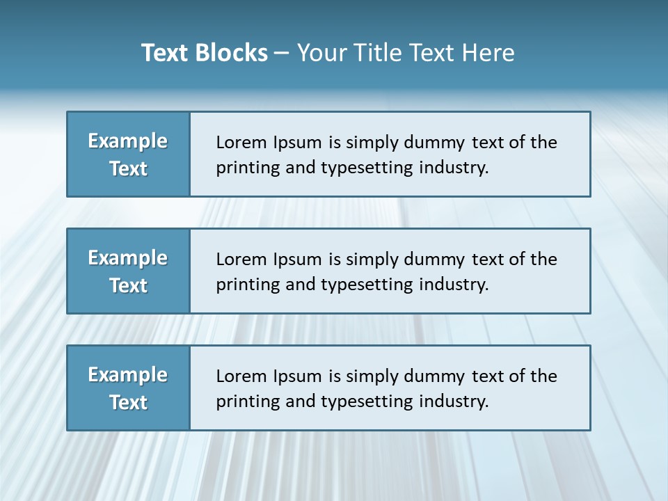 Commercial Transparent Wall PowerPoint Template