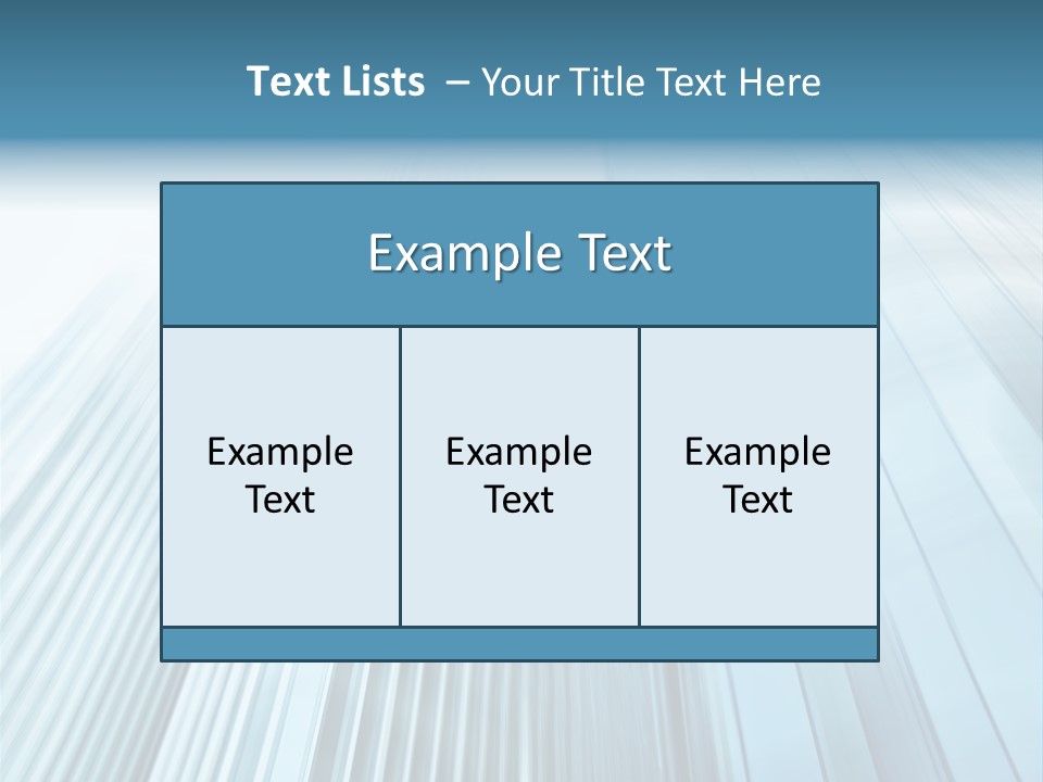 Commercial Transparent Wall PowerPoint Template