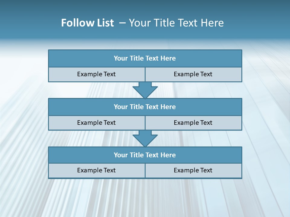 Commercial Transparent Wall PowerPoint Template