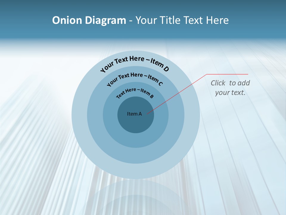 Commercial Transparent Wall PowerPoint Template