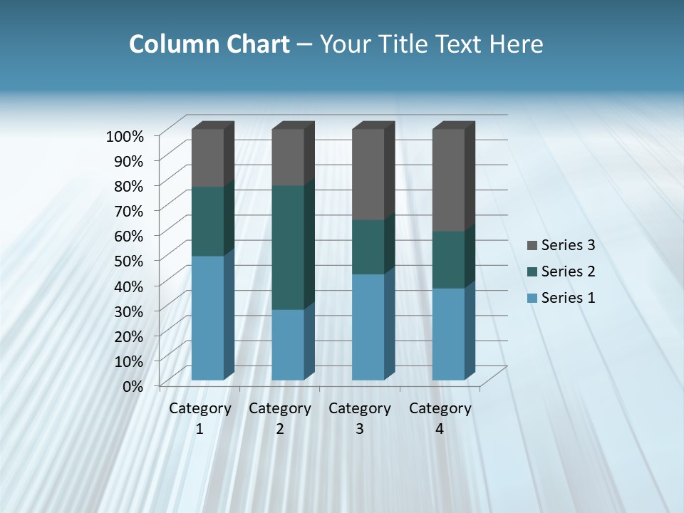 Commercial Transparent Wall PowerPoint Template