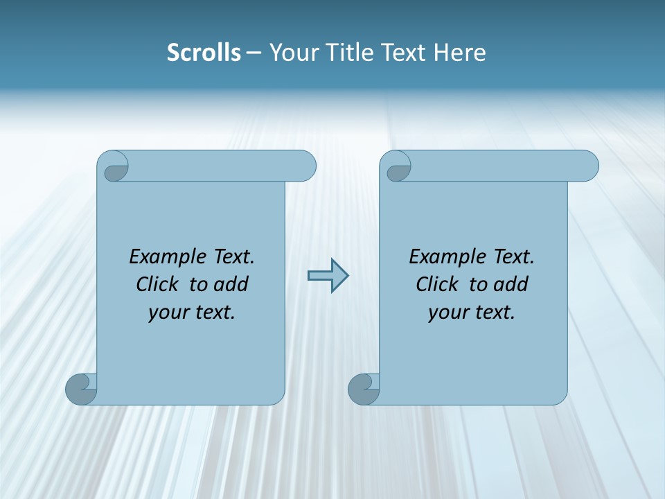 Commercial Transparent Wall PowerPoint Template