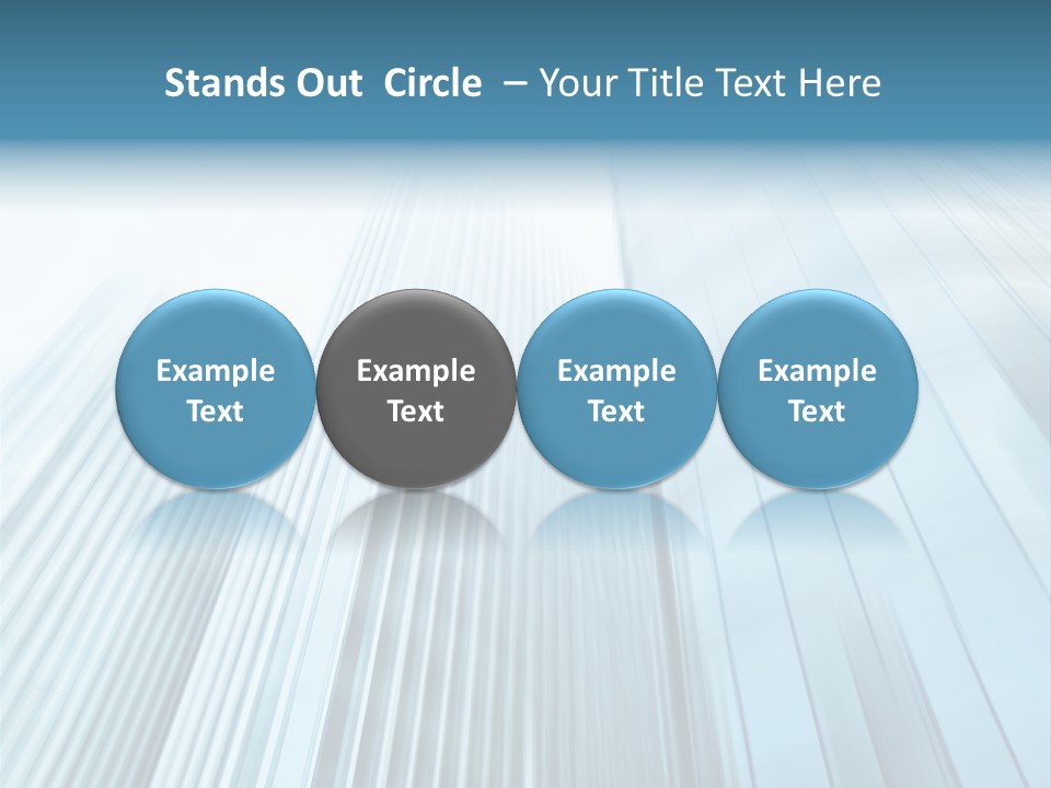 Commercial Transparent Wall PowerPoint Template