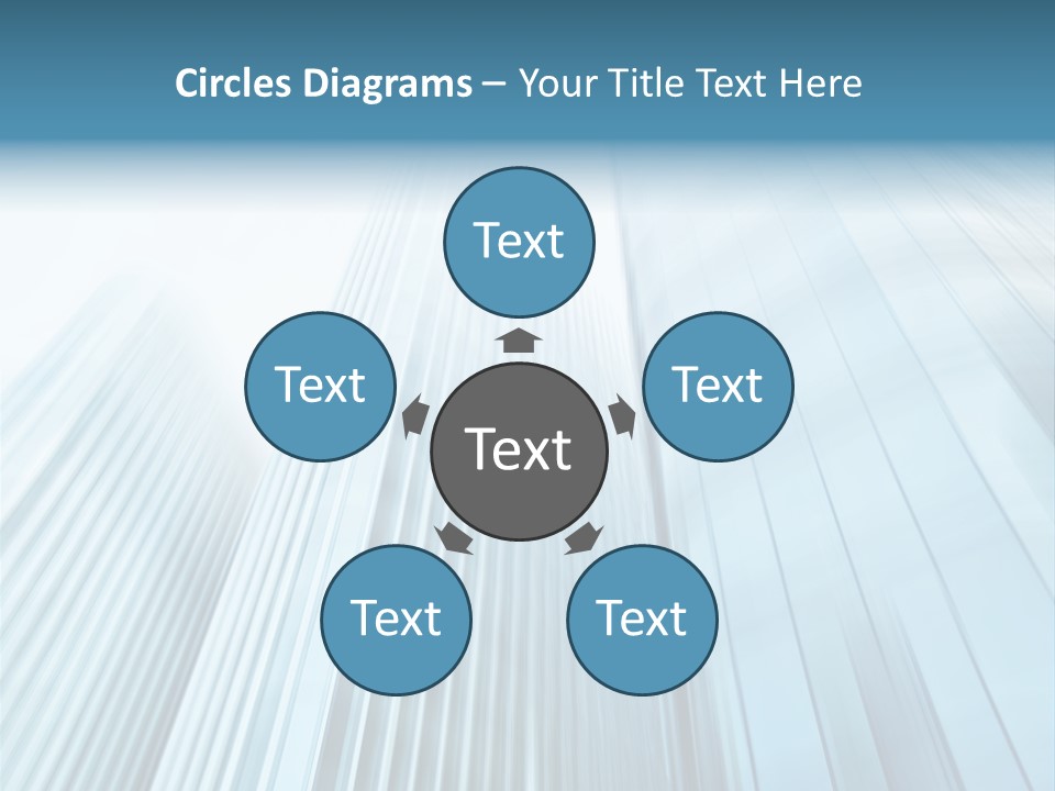 Commercial Transparent Wall PowerPoint Template