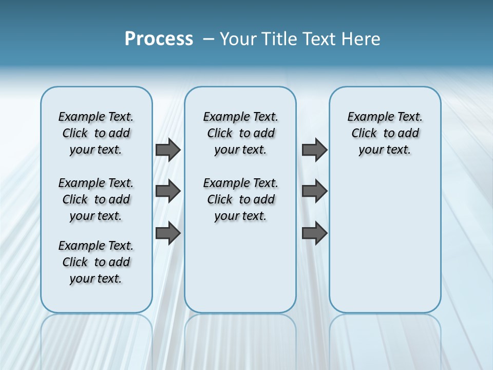 Commercial Transparent Wall PowerPoint Template