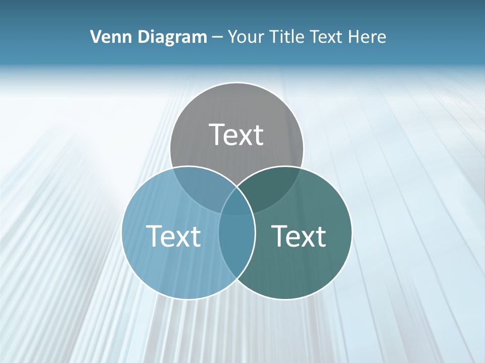 Commercial Transparent Wall PowerPoint Template