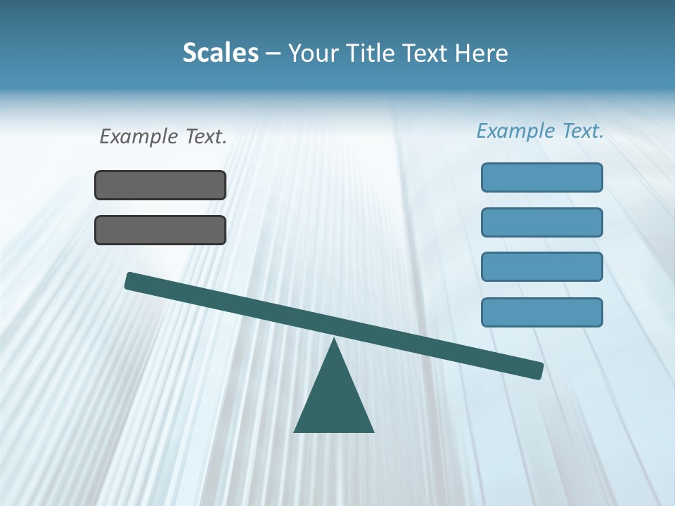 Commercial Transparent Wall PowerPoint Template