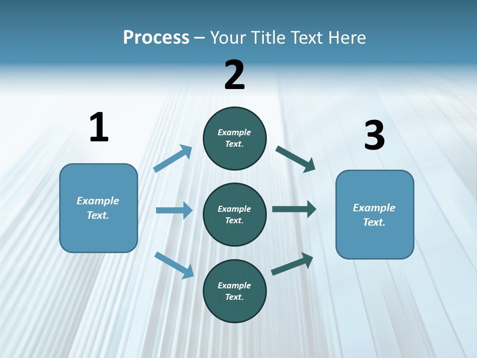 Commercial Transparent Wall PowerPoint Template