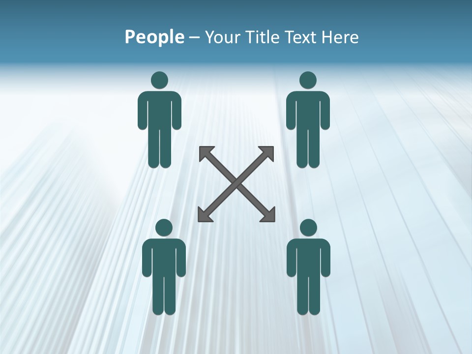 Commercial Transparent Wall PowerPoint Template