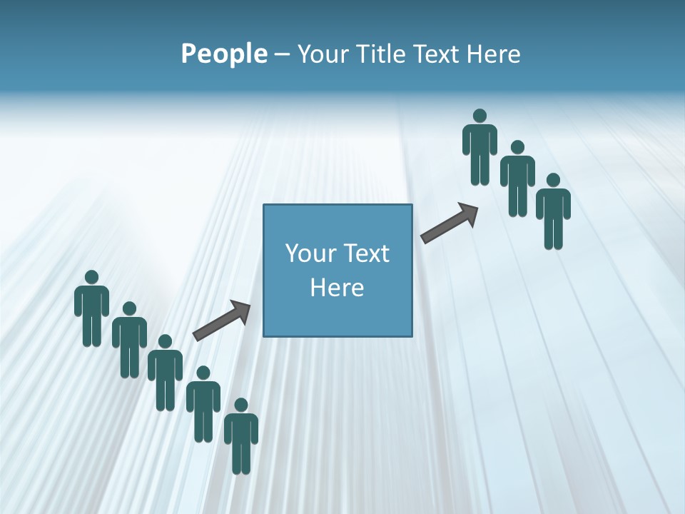 Commercial Transparent Wall PowerPoint Template