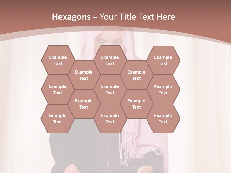 Woman Muslim Quran PowerPoint Template