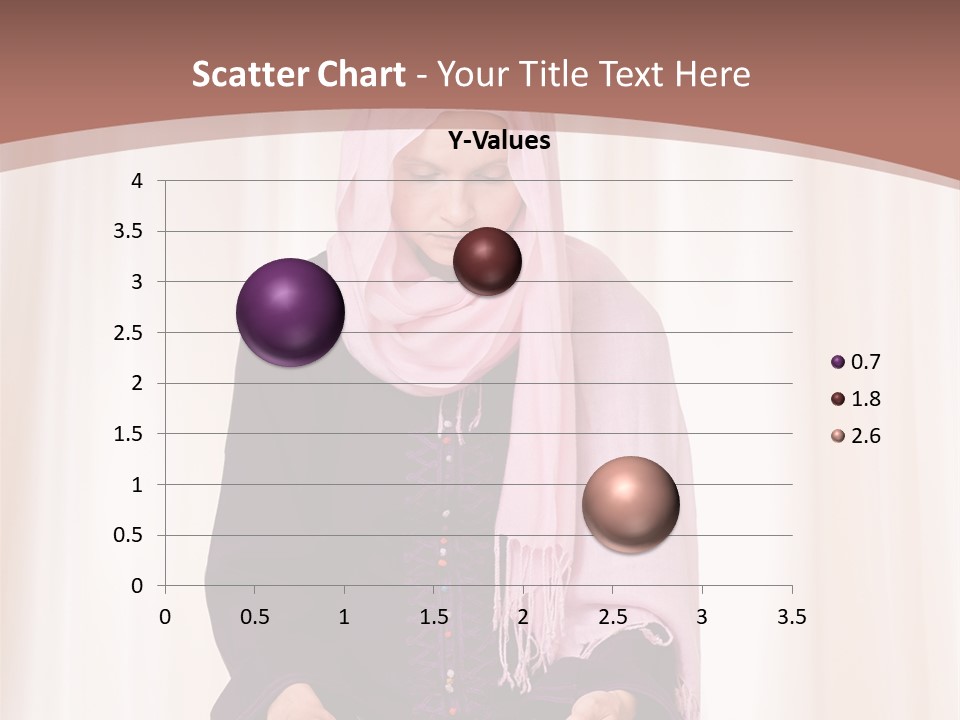 Woman Muslim Quran PowerPoint Template