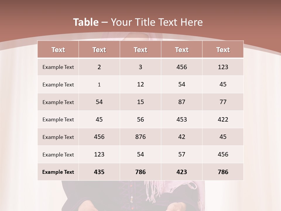 Woman Muslim Quran PowerPoint Template