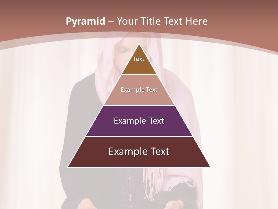 Woman Muslim Quran PowerPoint Template