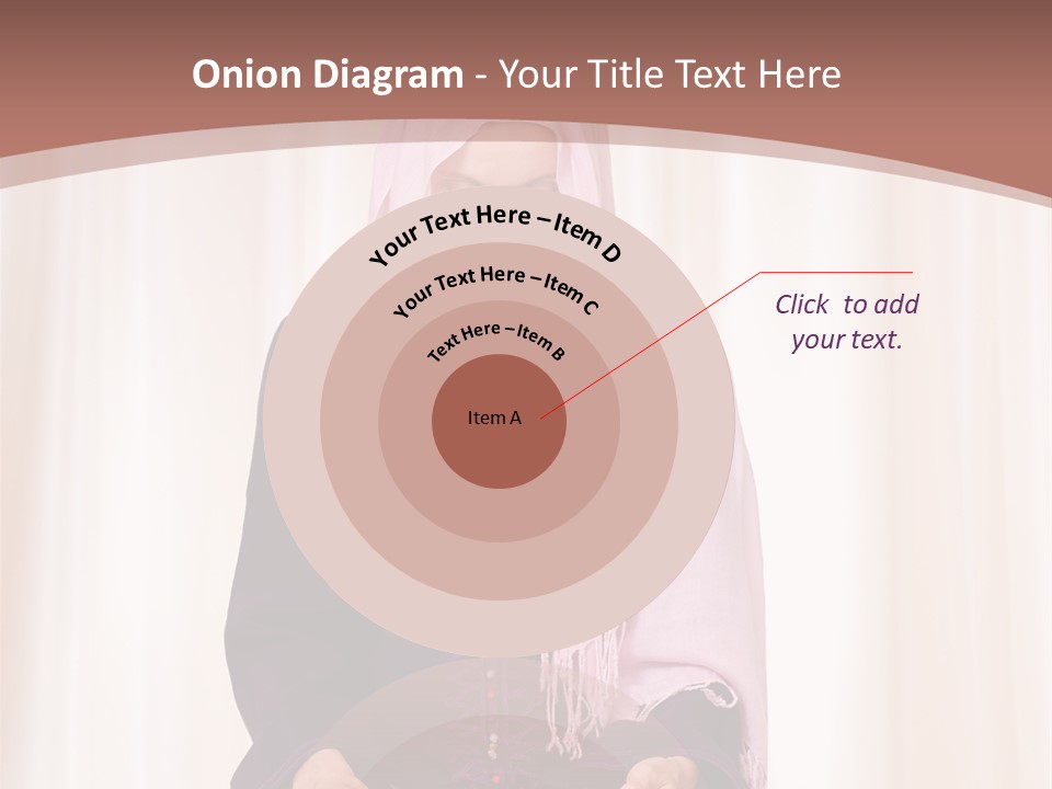 Woman Muslim Quran PowerPoint Template