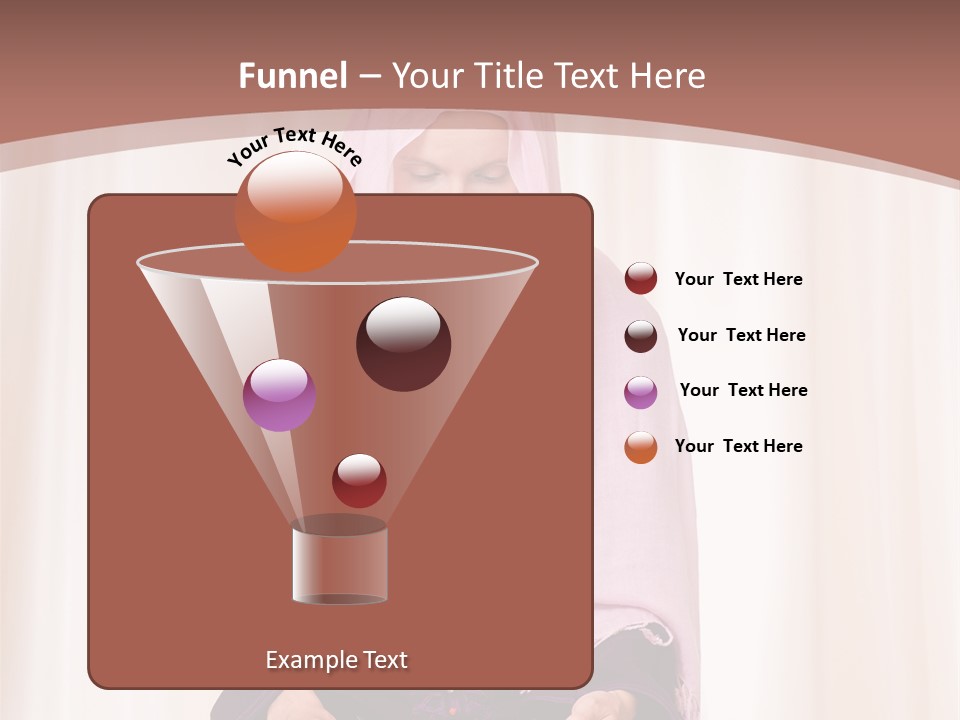 Woman Muslim Quran PowerPoint Template