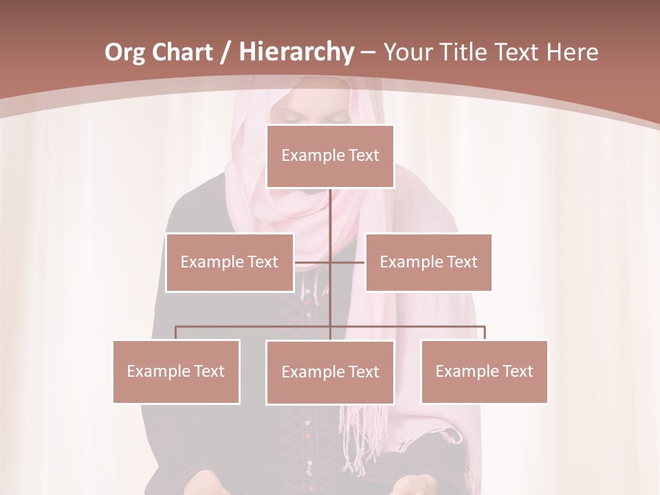 Woman Muslim Quran PowerPoint Template