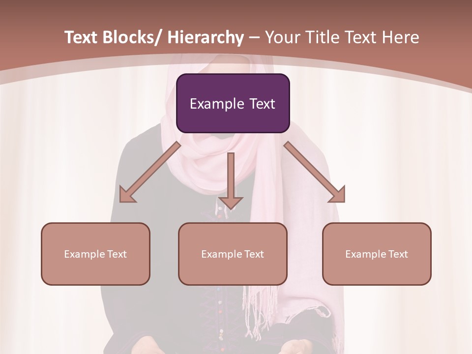 Woman Muslim Quran PowerPoint Template