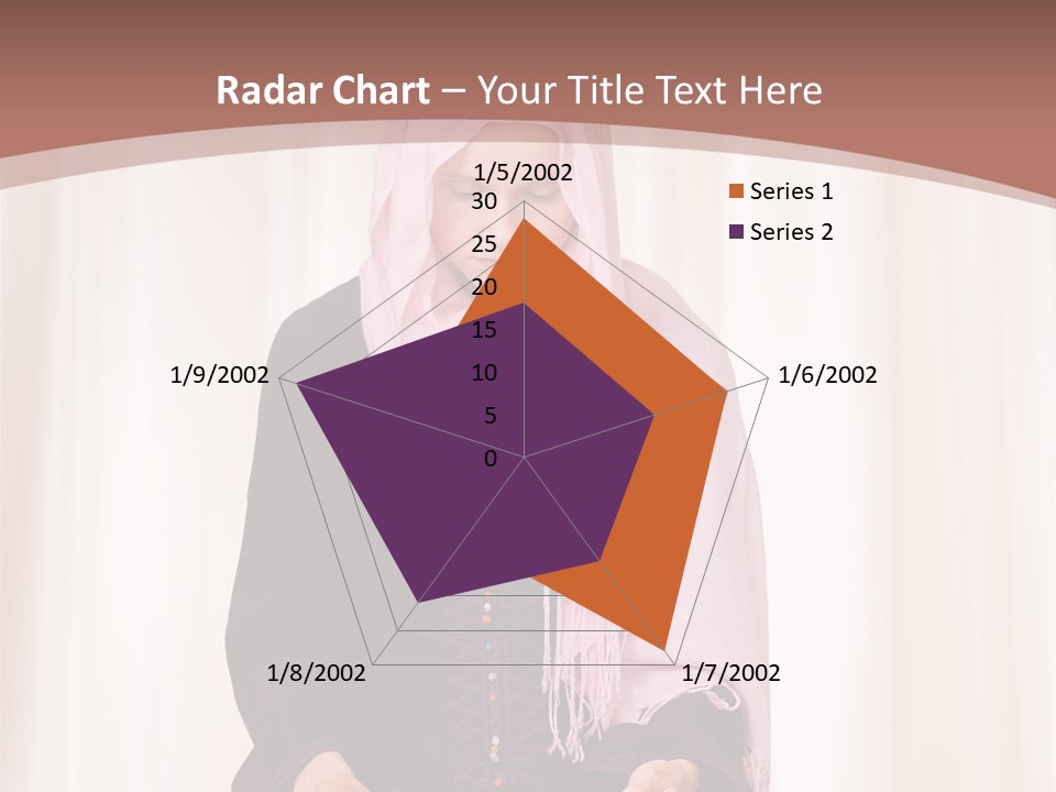 Woman Muslim Quran PowerPoint Template