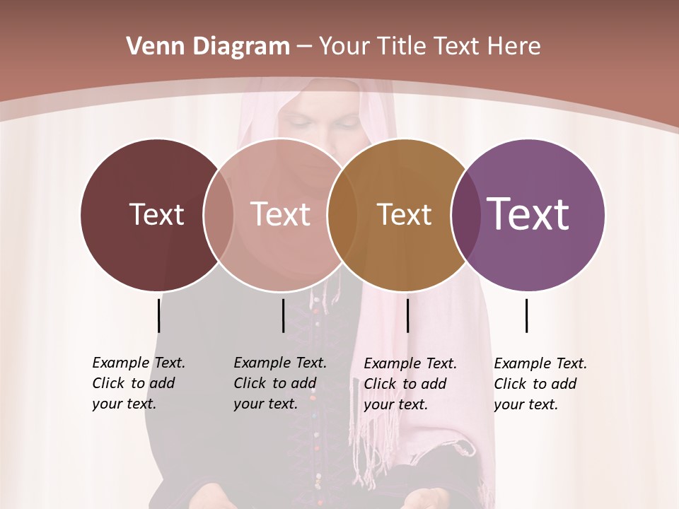 Woman Muslim Quran PowerPoint Template