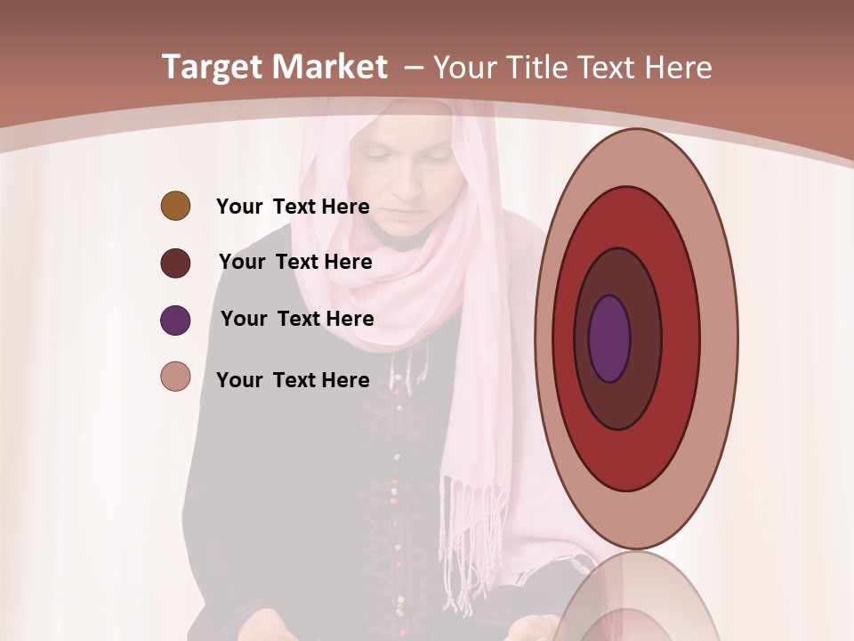 Woman Muslim Quran PowerPoint Template