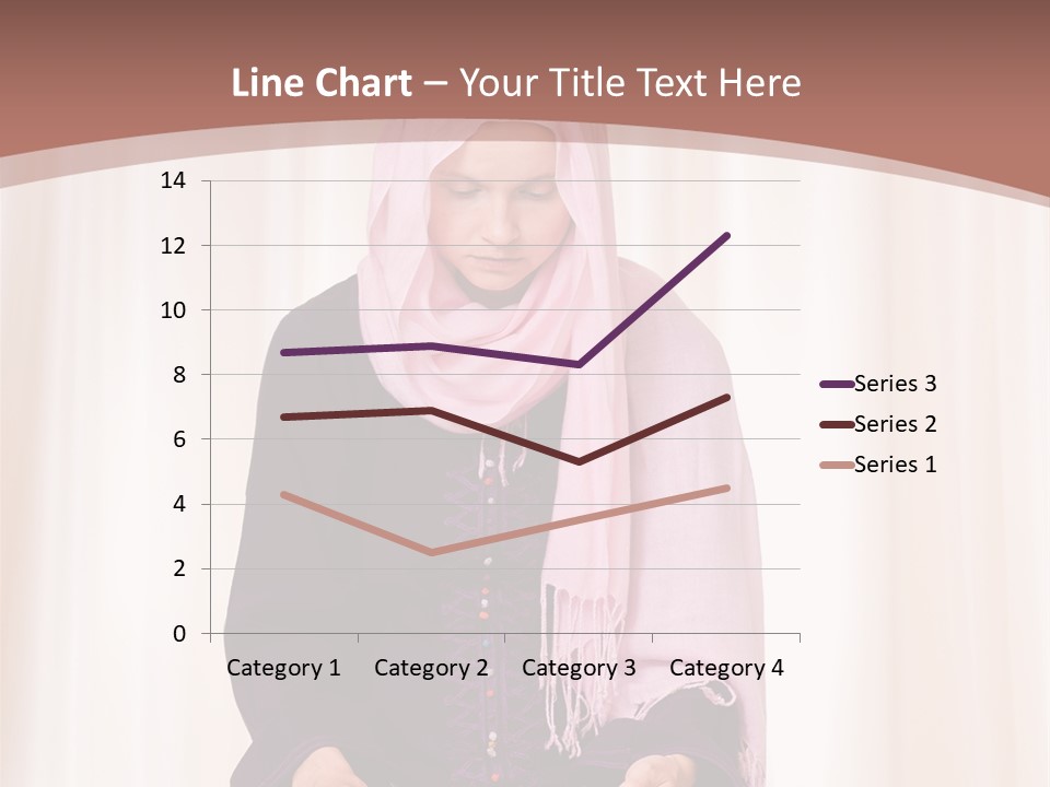 Woman Muslim Quran PowerPoint Template