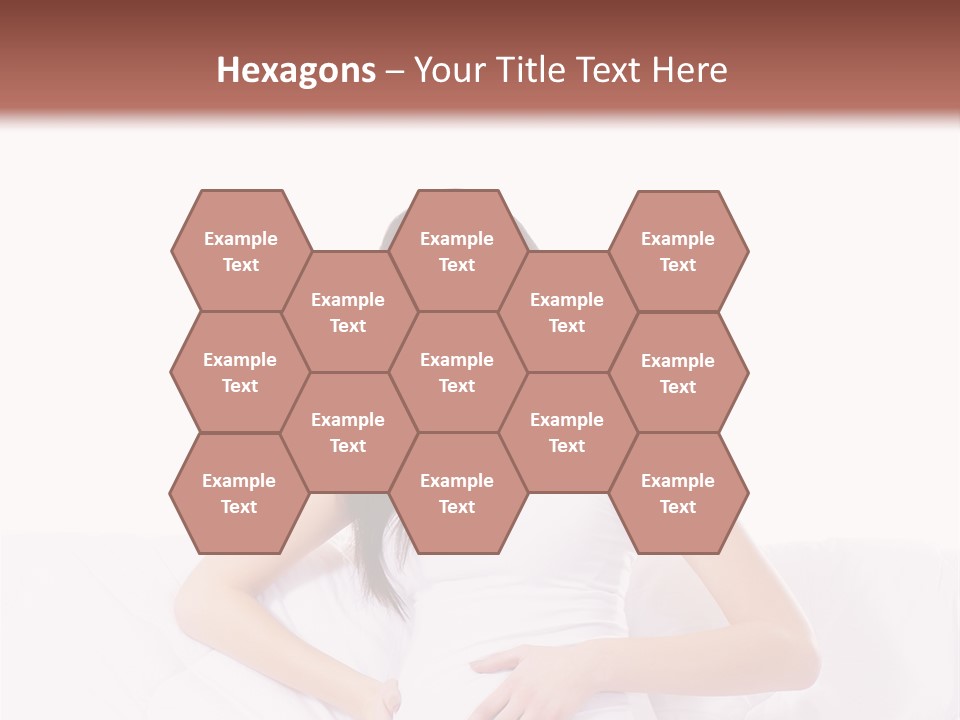 Feminine Parenthood Smile PowerPoint Template