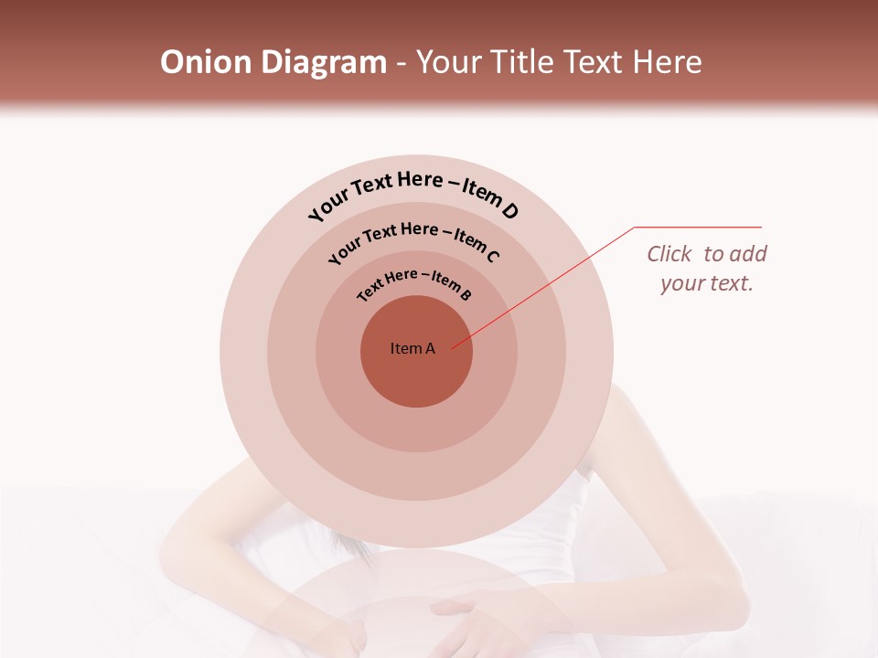 Feminine Parenthood Smile PowerPoint Template