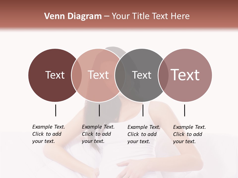 Feminine Parenthood Smile PowerPoint Template