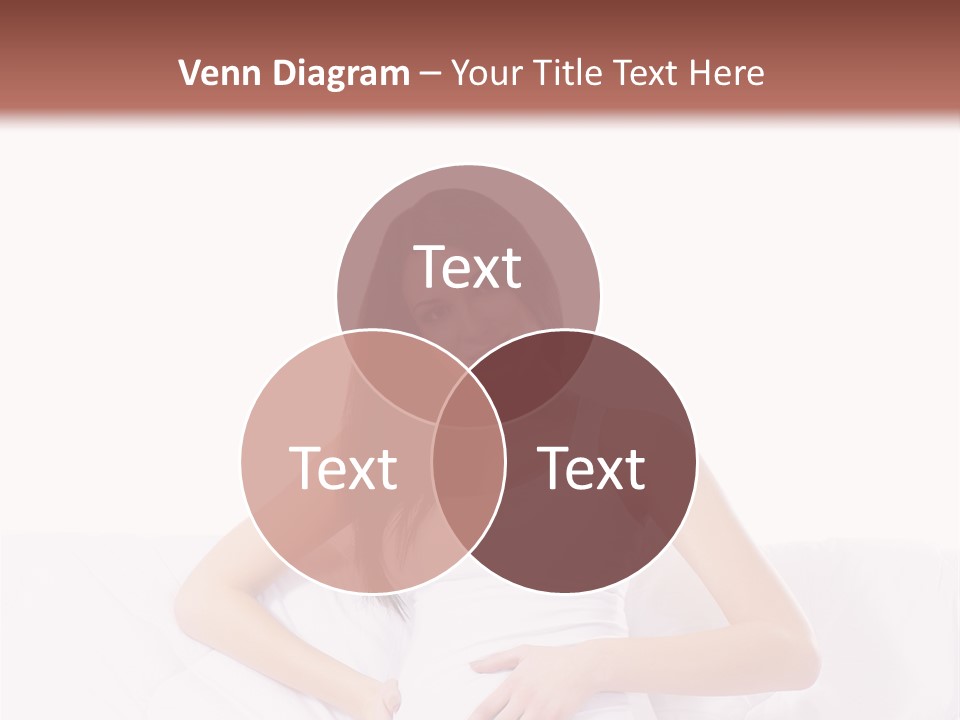 Feminine Parenthood Smile PowerPoint Template