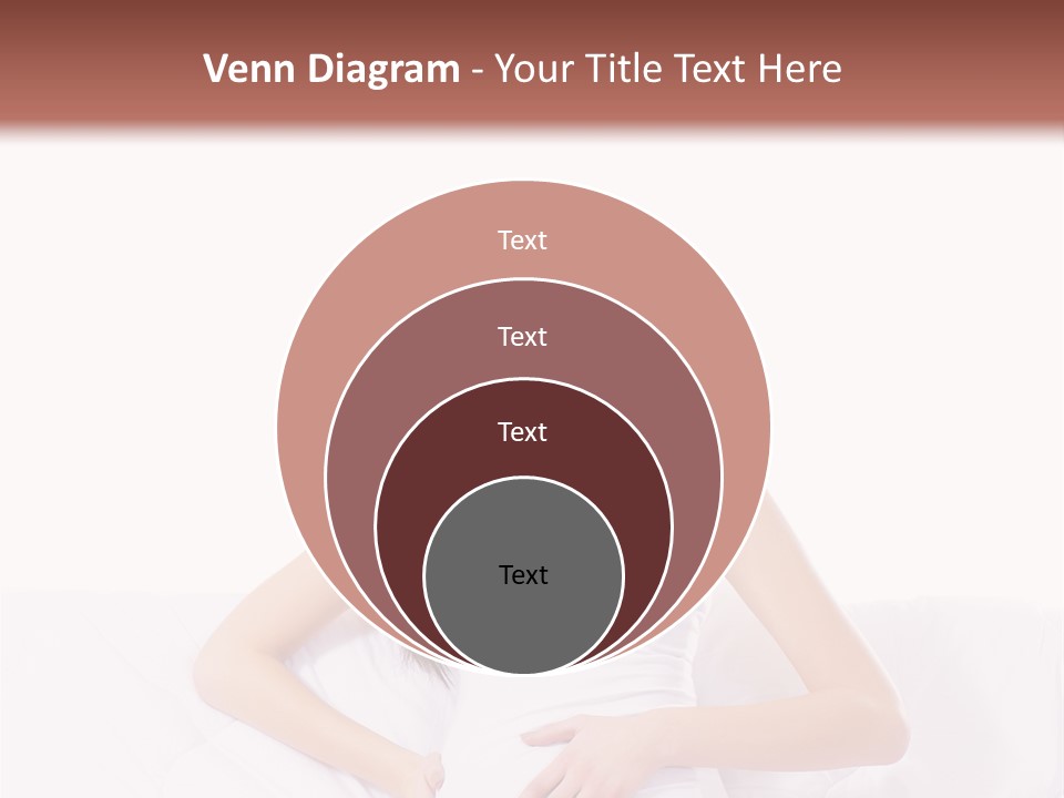 Feminine Parenthood Smile PowerPoint Template