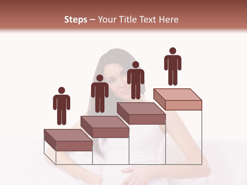 Feminine Parenthood Smile PowerPoint Template