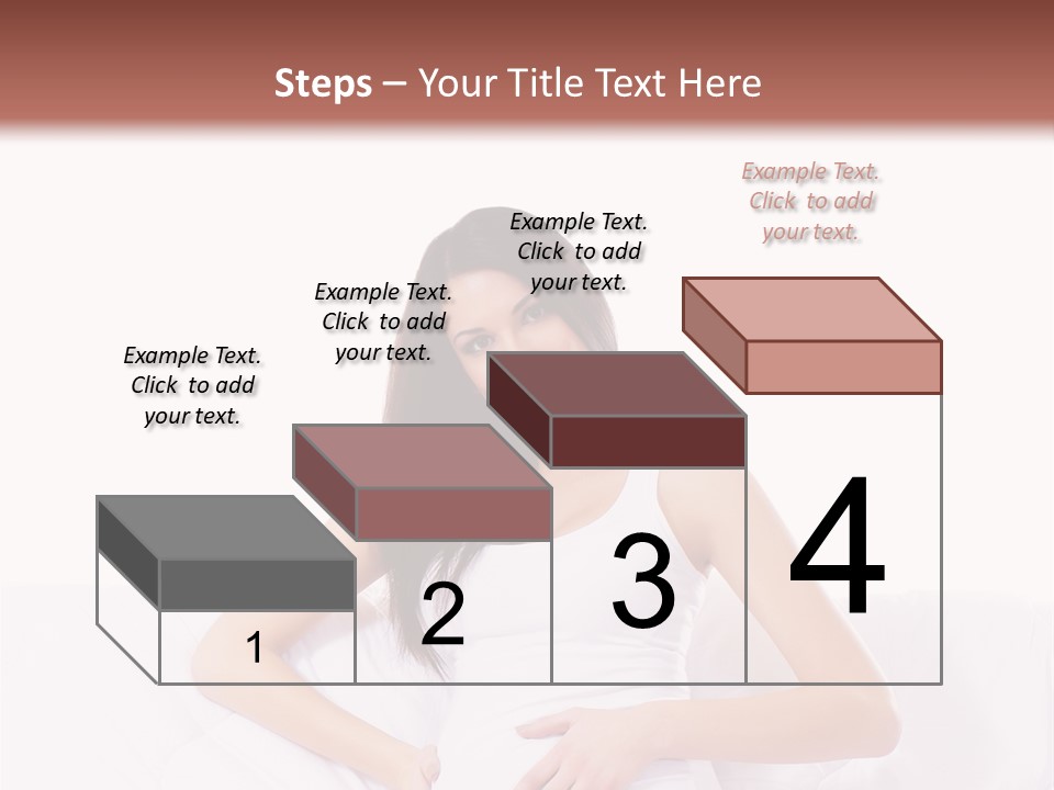 Feminine Parenthood Smile PowerPoint Template