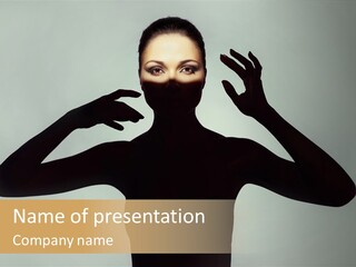 Gorgeous Shape Head PowerPoint Template