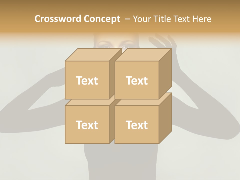 Gorgeous Shape Head PowerPoint Template