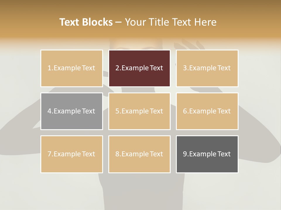 Gorgeous Shape Head PowerPoint Template