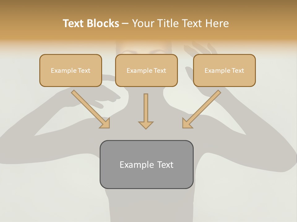 Gorgeous Shape Head PowerPoint Template