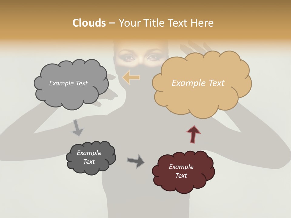 Gorgeous Shape Head PowerPoint Template