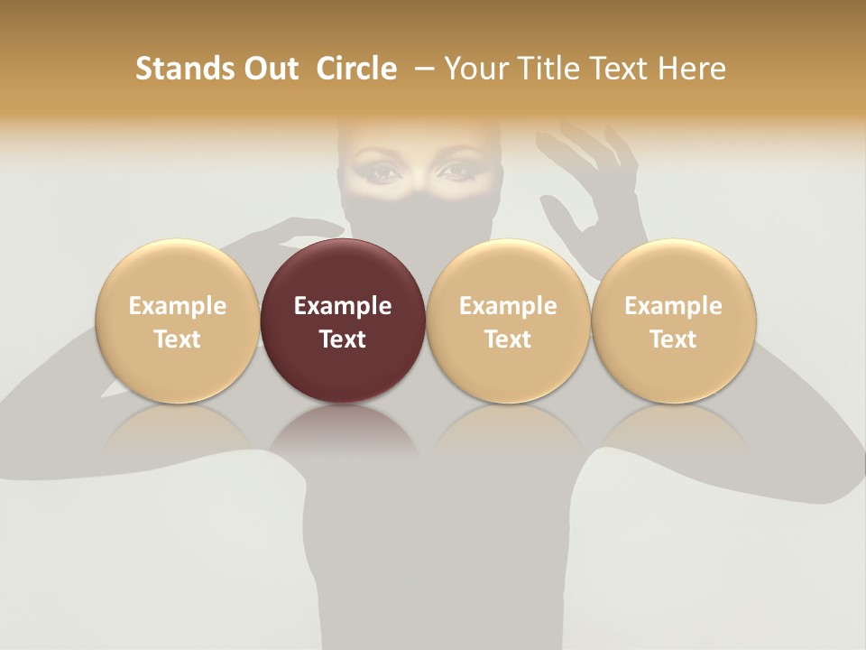 Gorgeous Shape Head PowerPoint Template