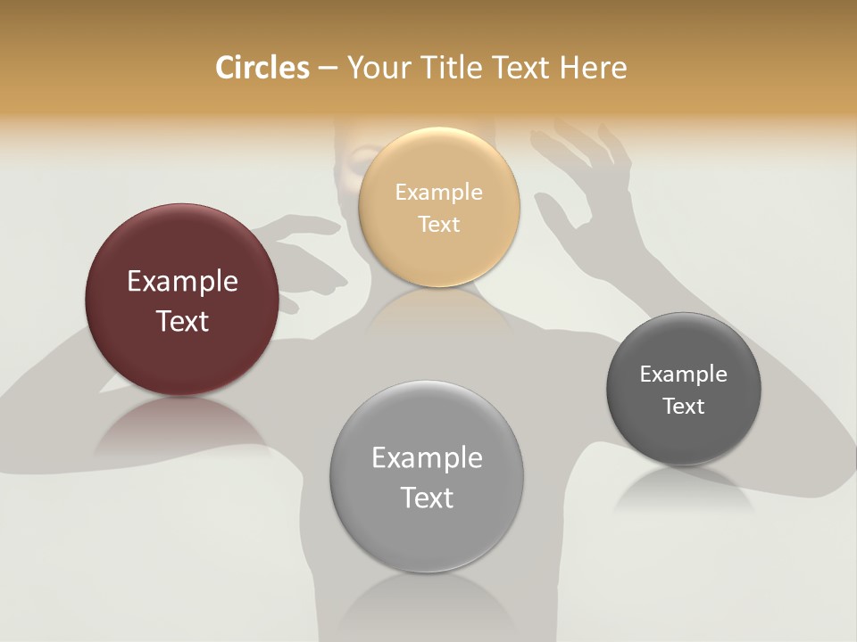 Gorgeous Shape Head PowerPoint Template
