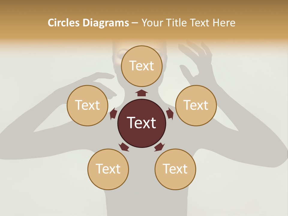 Gorgeous Shape Head PowerPoint Template