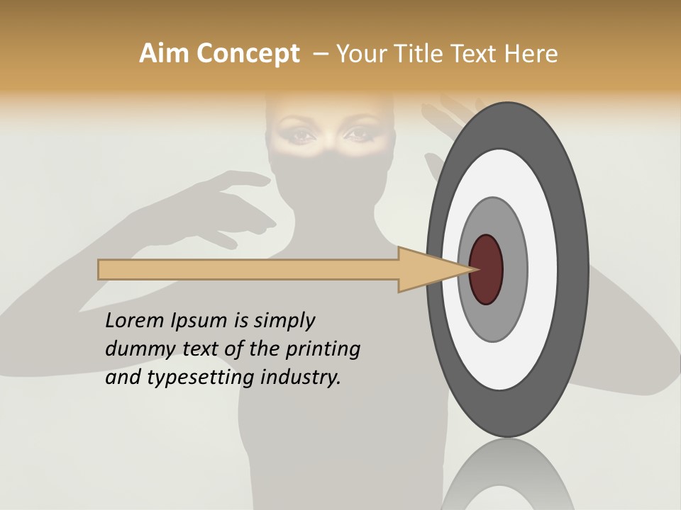Gorgeous Shape Head PowerPoint Template