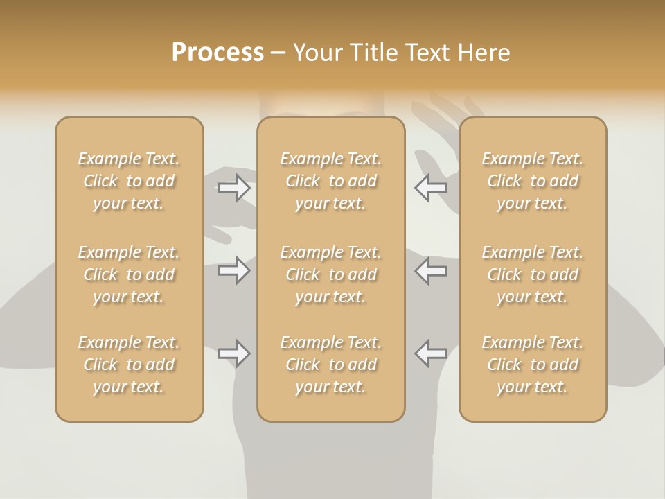 Gorgeous Shape Head PowerPoint Template