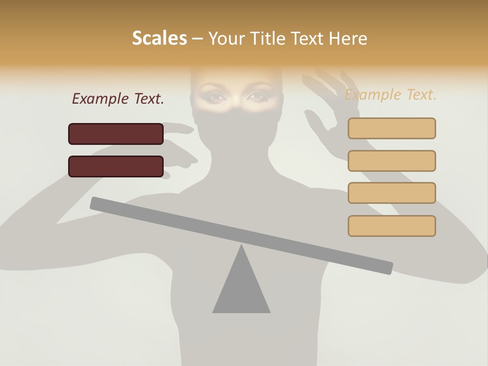 Gorgeous Shape Head PowerPoint Template